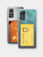Чехол Xiaomi Poco X3 12 Pro Redmi 9 9A 10C 12C Note 9 12 5G 10 Pro с карманом для карты