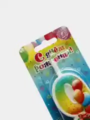 Свеча-цифра для торта "Подарок"