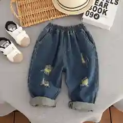 Детские джинсы рваные