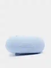 Голубой силиконовый чехол для беспроводных наушников AirPods, Аирподс 1, 2