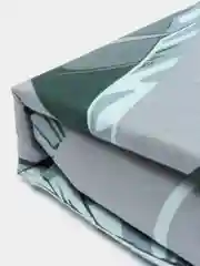 Зеленый комплект постельного белья, 1,5 спальный, сатин