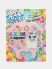 Розовый свеча для торта