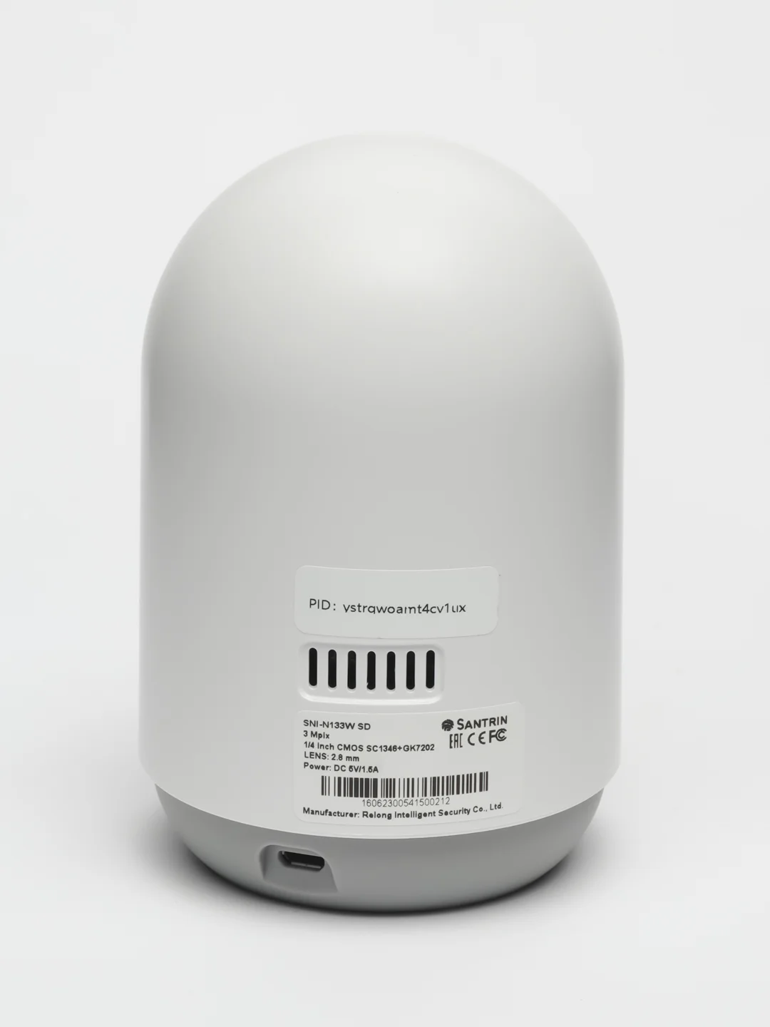 Камера видеонаблюдения, беспроводная, Wi-Fi, IP, 3 Mpix, 1080P, радионяня, PTZ, 2.8 мм