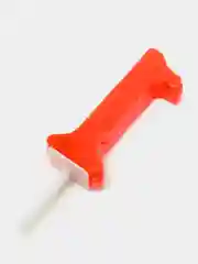 Красный свечи для торта "Цифры", 1 штука