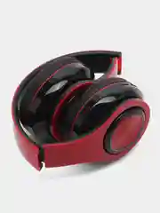 Красный наушники беспроводные, полноразмерные, игровые, светящиеся, подарок на 8 марта