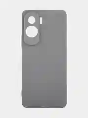Угольный чехол для Honor 90 Lite, Honor X50i матовый / прозрачный ROSCO силиконовый с защитой камер