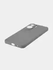 Угольный чехол для Honor 90 Lite, Honor X50i матовый / прозрачный ROSCO силиконовый с защитой камер