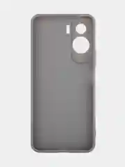 Угольный чехол для Honor 90 Lite, Honor X50i матовый / прозрачный ROSCO силиконовый с защитой камер