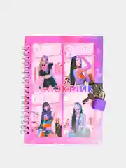 Блокнот k-pop Black Pink на спирали с замком, несколько видов