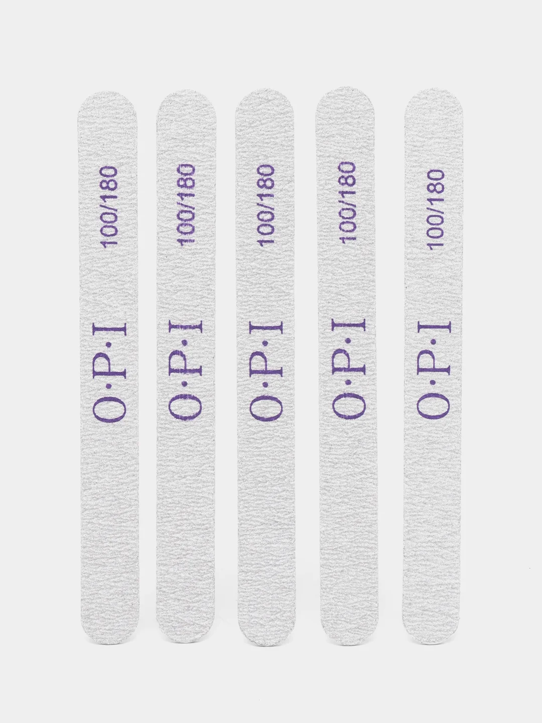 Пилка для ногтей OPI, на деревянной основе, гриты 100/180, 180/240
