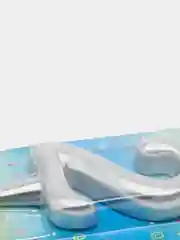 Серый меланж цифра свеча