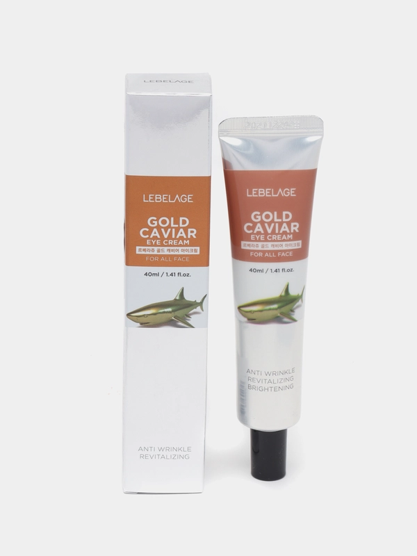 Крем для кожи вокруг глаз с экстрактом икры Lebelage Eye Cream Gold Caviar, 40 мл