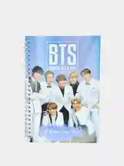 Бежевый блокнот k-pop BTS, несколько видов