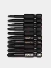 Набор бит Wurz для шуруповерта Torsion TriWing, 50 мм S3, TW0, TW1, TW2, TW3, TW4, TW5,