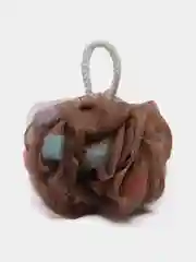 Бордовый мочалка для тела "Бант"
