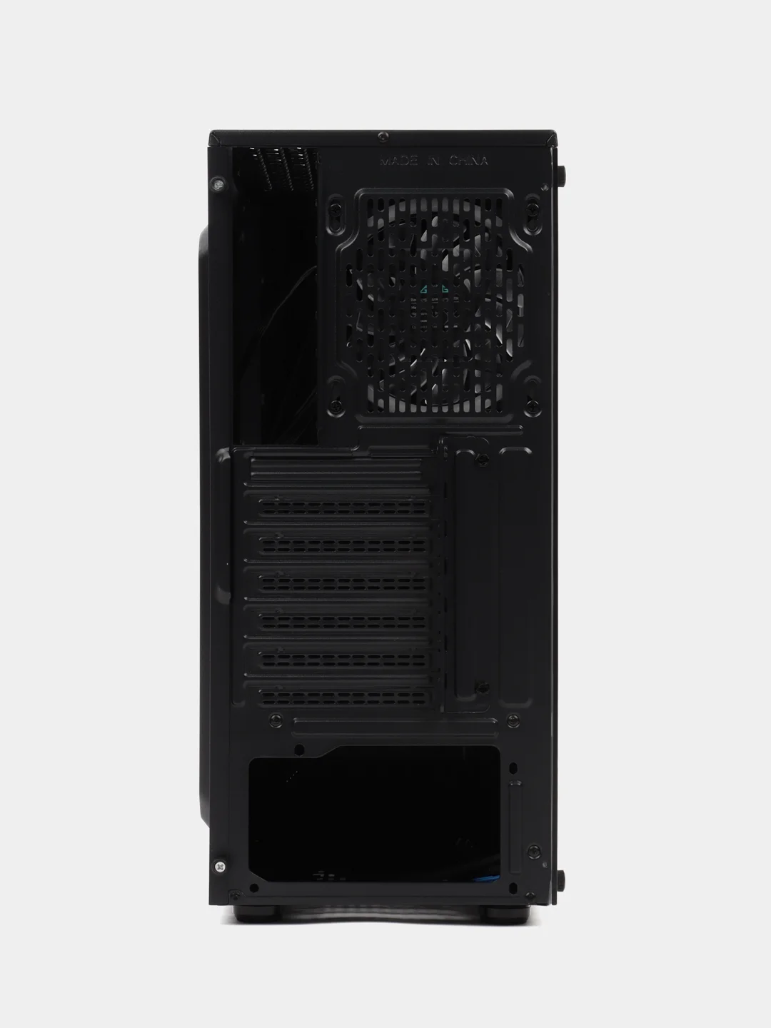 Черный корпус компьютерный GMNG OGC-G110 без БП, ATX 5 х 120 мм, 2 x USB 2.0, 1 х USB 3.0
