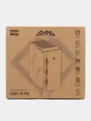 Черный корпус компьютерный GMNG OGC-G110 без БП, ATX 5 х 120 мм, 2 x USB 2.0, 1 х USB 3.0