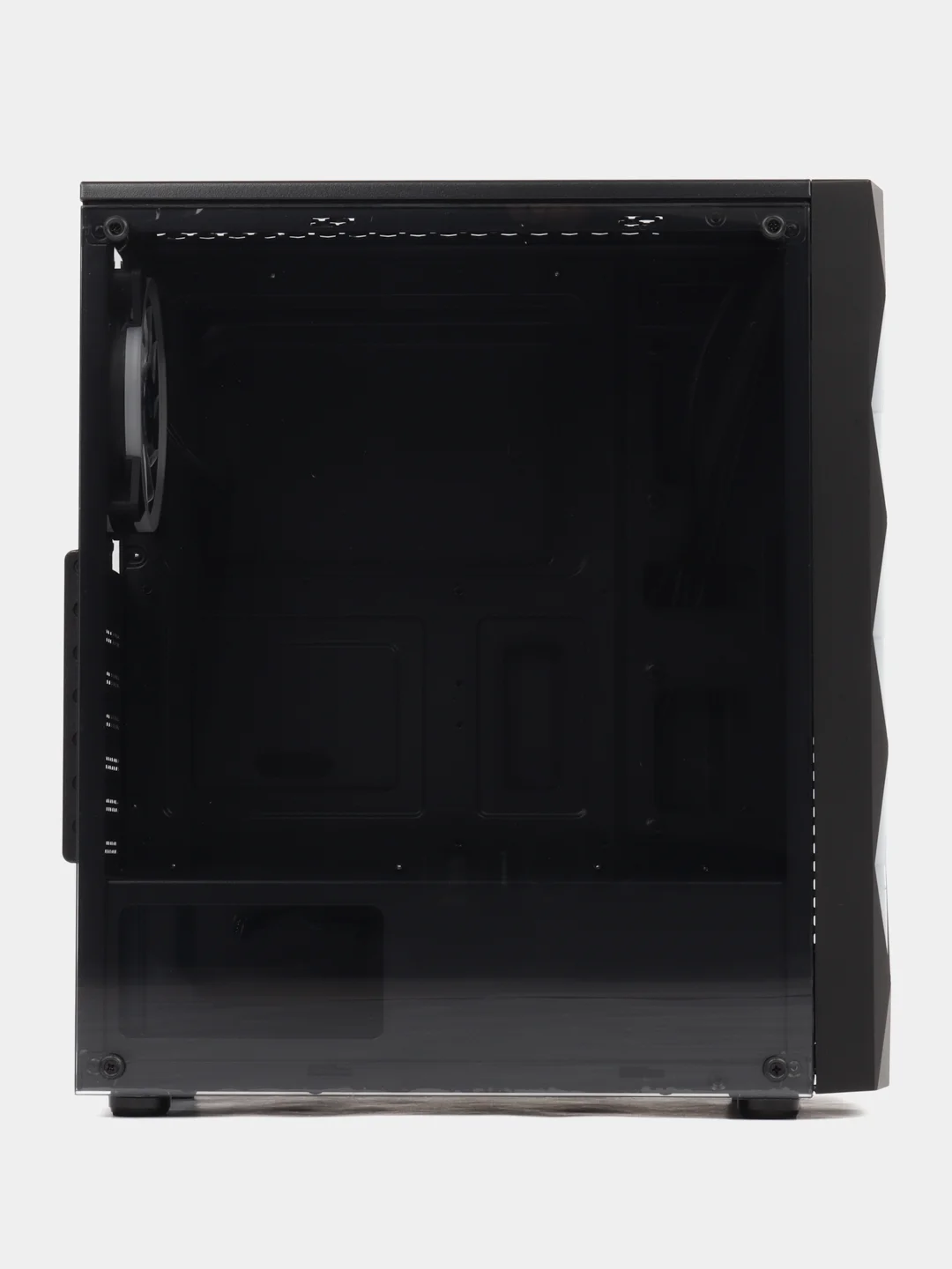 Черный корпус компьютерный GMNG OGC-G110 без БП, ATX 5 х 120 мм, 2 x USB 2.0, 1 х USB 3.0