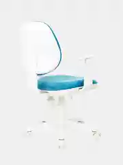 Голубой компьютерное кресло, детское, "Бюрократ" CH-W356