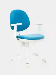 Голубой компьютерное кресло, детское, "Бюрократ" CH-W356