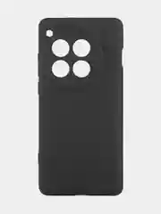 Чехол для OnePlus 12 силиконовый BROSCORP матовый/прозрачный тонкий с защитой камер