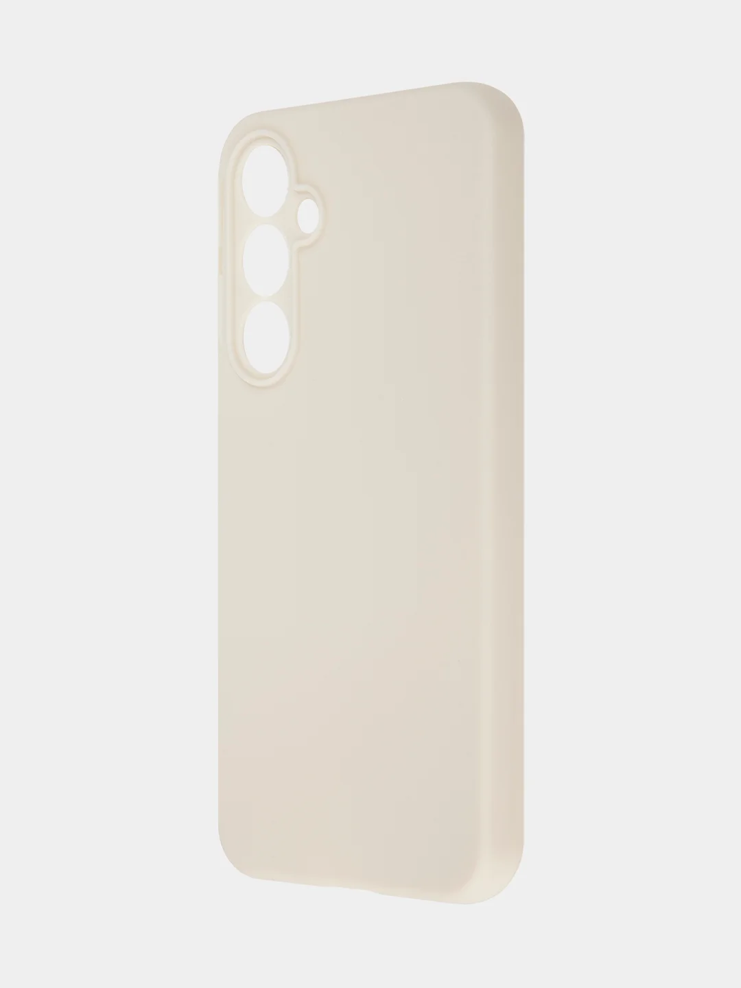 Кремовый чехол для Samsung Galaxy S23/ S23 FE/ S23+/ S23 Ultra BROSCORP силиконовый с защитой камер