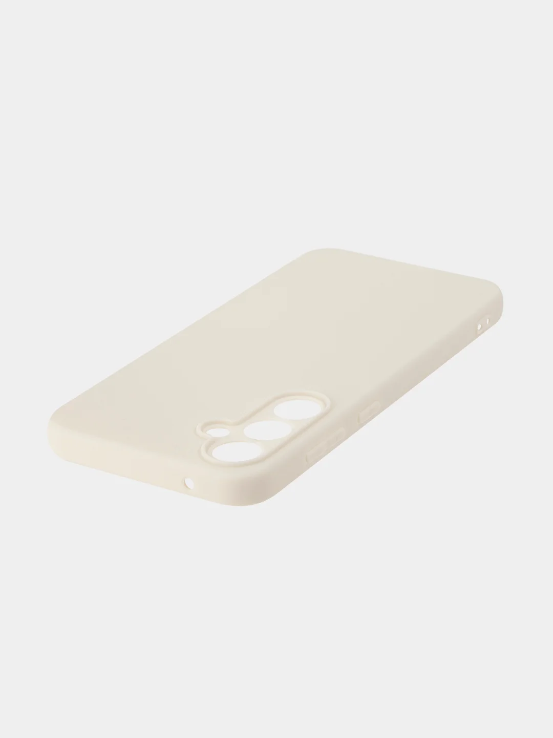 Кремовый чехол для Samsung Galaxy S23/ S23 FE/ S23+/ S23 Ultra BROSCORP силиконовый с защитой камер