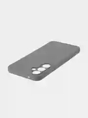 Угольный чехол для Samsung Galaxy S23/ S23 FE/ S23+/ S23 Ultra BROSCORP силиконовый с защитой камер
