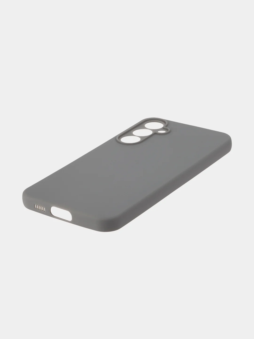 Угольный чехол для Samsung Galaxy S23/ S23 FE/ S23+/ S23 Ultra BROSCORP силиконовый с защитой камер