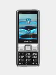 Черный мобильный телефон Maxvi X900i