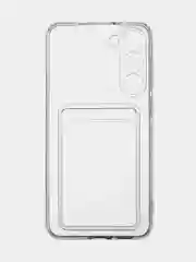 Молочный чехол для Samsung Galaxy S23/ S23 FE/ S23+/ S23 Ultra BROSCORP силиконовый с защитой камер