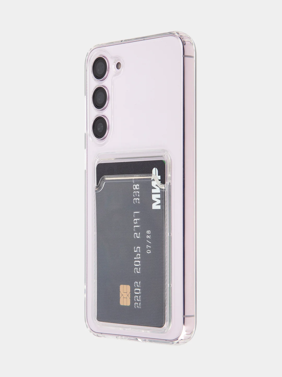 Молочный чехол для Samsung Galaxy S23/ S23 FE/ S23+/ S23 Ultra BROSCORP силиконовый с защитой камер