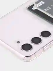 Молочный чехол для Samsung Galaxy S23/ S23 FE/ S23+/ S23 Ultra BROSCORP силиконовый с защитой камер