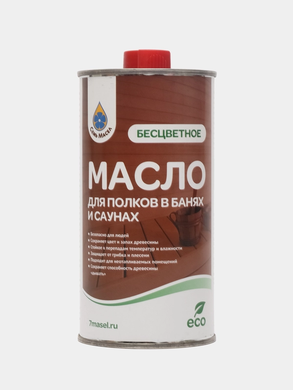 Масло для бань и саун, бесцветное