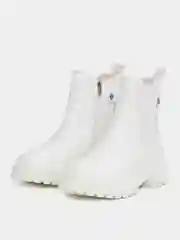 Белый ботинки женские, зимние