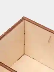 Ящик деревянный для подарка, 3 ячейки