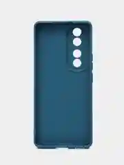 Синий чехол для Honor 90 Pro (Хонор 90 Про)