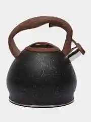 Приглушённый хаки чайник Кукмара со свистком нержавеющая сталь