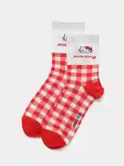 Фуксия высокие носки с принтом Куроми, Мелоди, Hello Kitty, носки с рисунком, мужские, женские