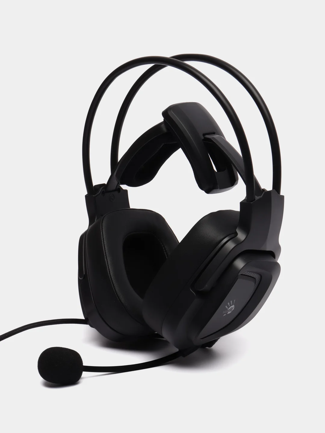 Черный наушники игровые компьютерные A4Tech Bloody G575, с микрофоном