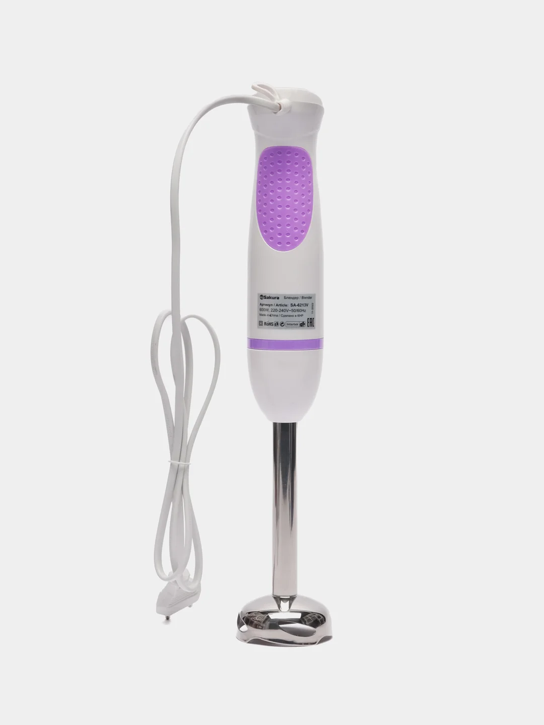 Белый блендер Sakura SA-6213V, 600 Вт