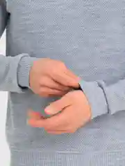 Серый металлик водолазка мужская