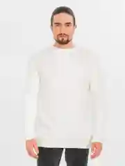 Белый джемпер мужской