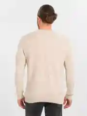 Бежевый джемпер мужской