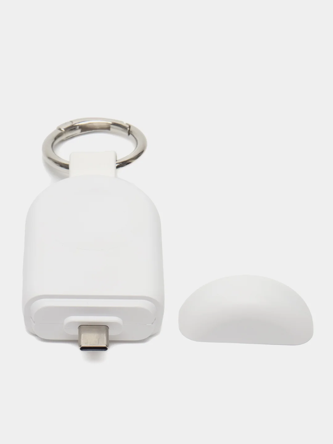Белый магнитная беспроводная зарядная станция мини, для Watch и Airpods, 1200 mAh, Type C