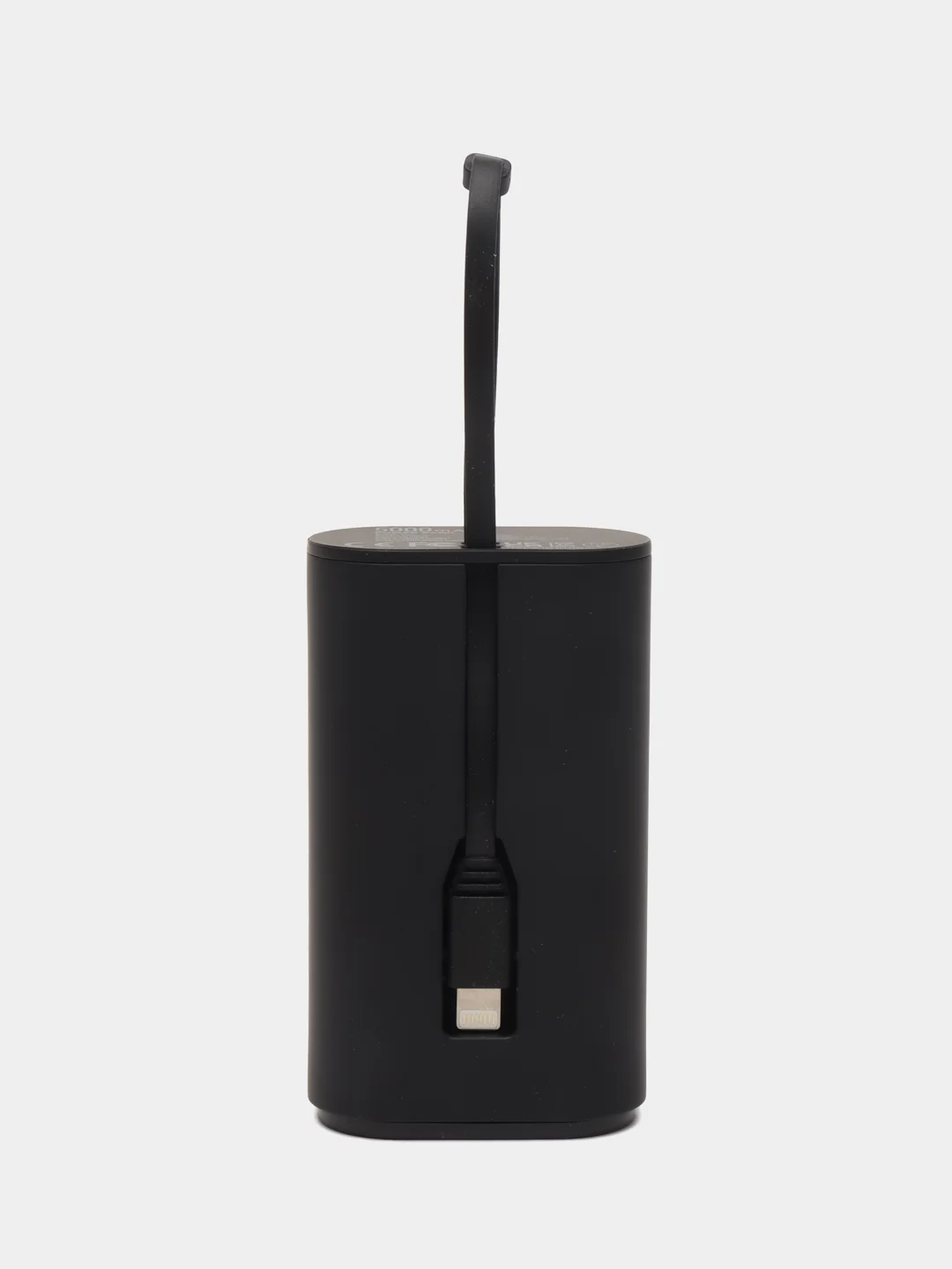Черный портативный магнитный PowerBank, для Apple Watch, AirPods и телефона, 5000 мАч
