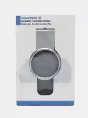 Черный портативное беспроводное зарядное устройство, для Apple Watch и Samsung Galaxy Watch
