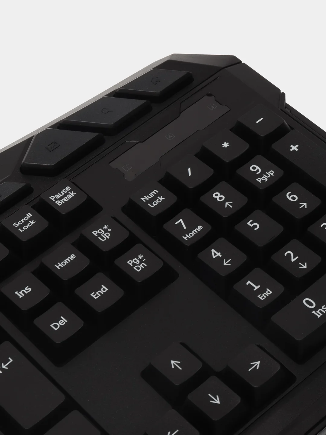 Черный клавиатура игровая Oklick 700G Dynasty, мембранная, USB