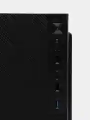 Черный корпус компьютерный Accord ACC-263B без БП, mATX 1 х 80 мм, 2 х USB 2.0, USB 3.0