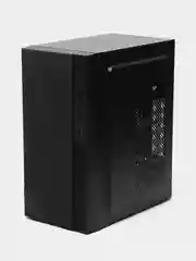 Черный корпус компьютерный Accord ACC-263B без БП, mATX 1 х 80 мм, 2 х USB 2.0, USB 3.0